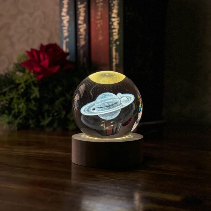 Crystal Ball Night Light Lamp